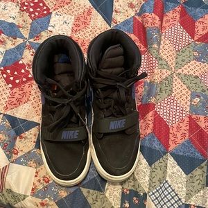 air jordan black blue and orange